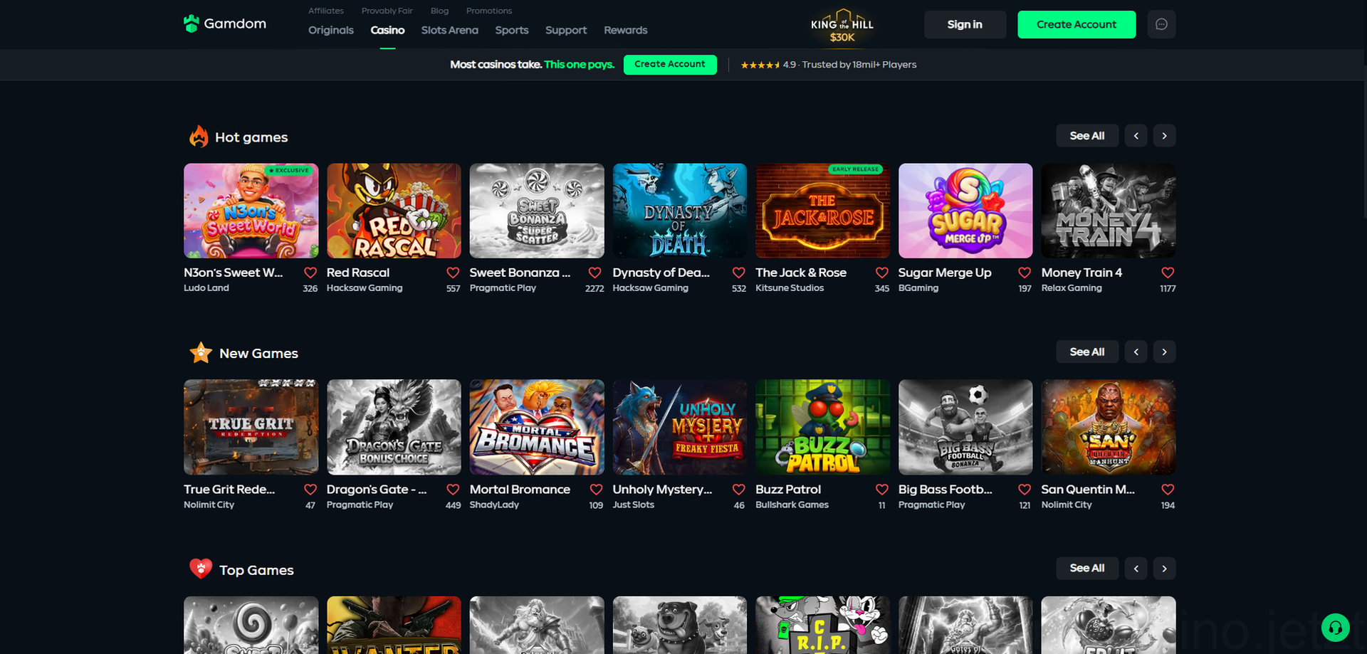 Gamdom Casino Casino